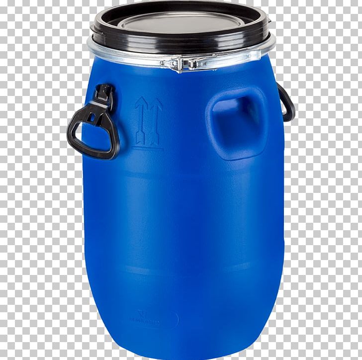 Plastic Drum Jerrycan Lid Liter PNG, Clipart, Agribusiness, Barrel, Bottle, Cobalt Blue, Cylinder Free PNG Download