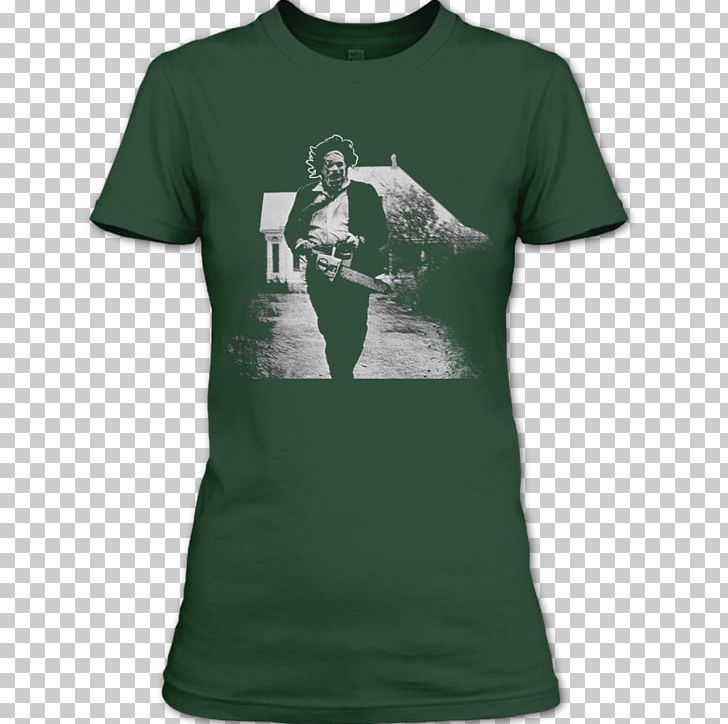 T-shirt The Texas Chainsaw Massacre Sleeve Bluza Printing PNG, Clipart, Active Shirt, Bluza, Clothing, Green, Leatherface Free PNG Download