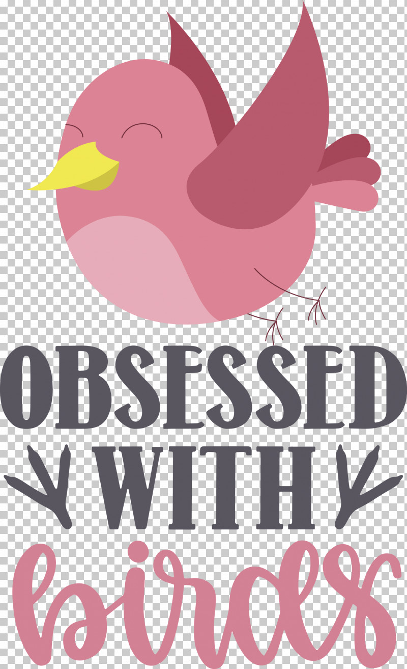 Obsessed With Birds Bird Birds Quote PNG, Clipart, Beak, Bird, Birds, Flower, Logo Free PNG Download
