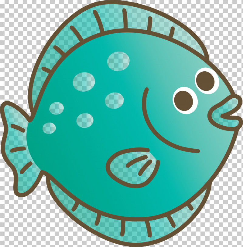 Turquoise Aqua Turquoise Fish Fish PNG, Clipart, Aqua, Cartoon Flounder, Fish, Flounder, Turquoise Free PNG Download