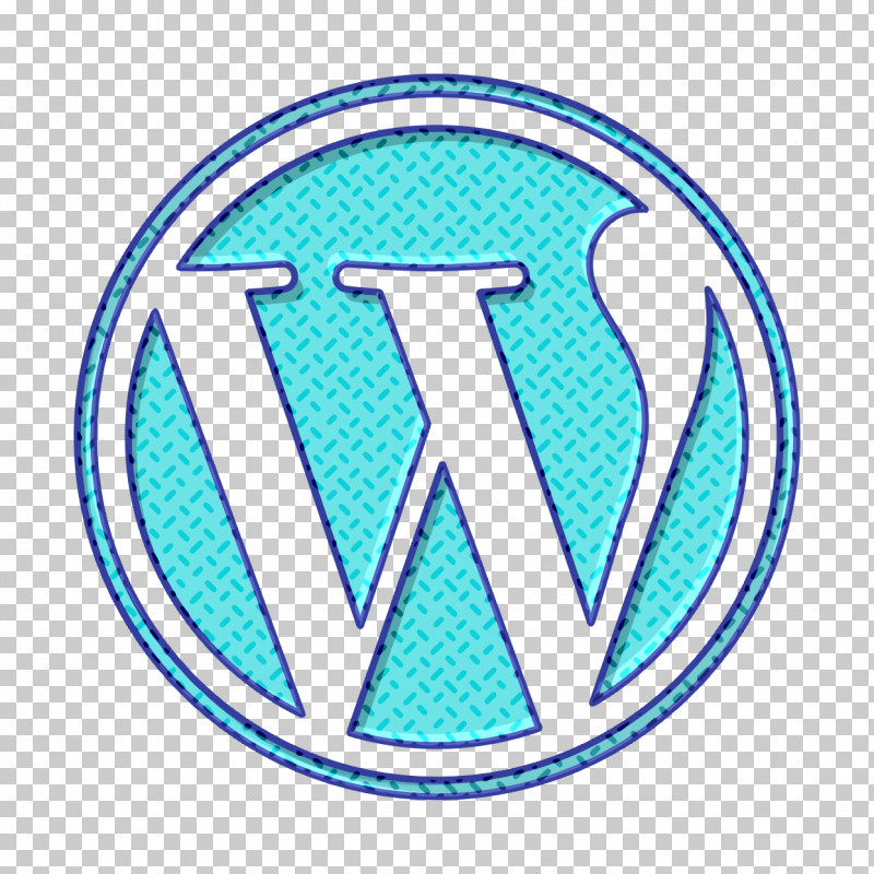 Wordpress Icon PNG, Clipart, Area, Blue, Circle, Emblem, Line Free PNG Download