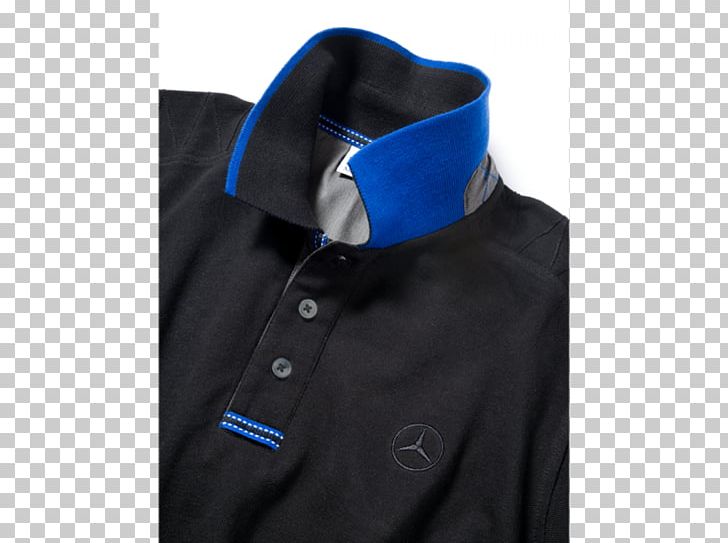 Collar Mercedes-Benz Polo Shirt Jacket Piqué PNG, Clipart, Black, Blue, Button, Cobalt Blue, Collar Free PNG Download
