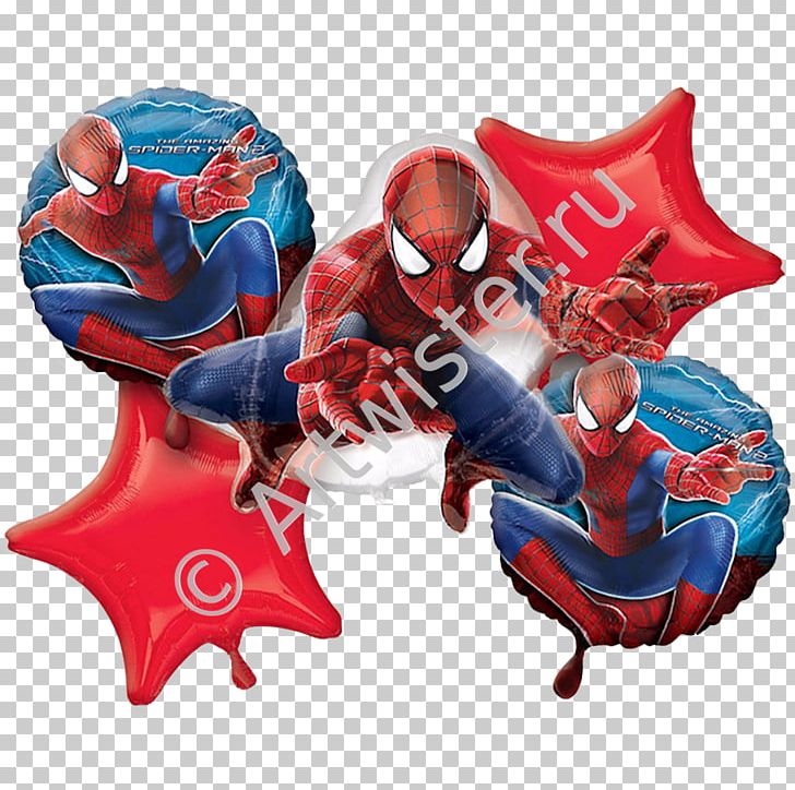 Spider-Man Balloon Party Flower Bouquet Birthday PNG, Clipart, Action Figure, Amazing Spiderman, Amazing Spiderman 2, Anniversary, Balloon Free PNG Download