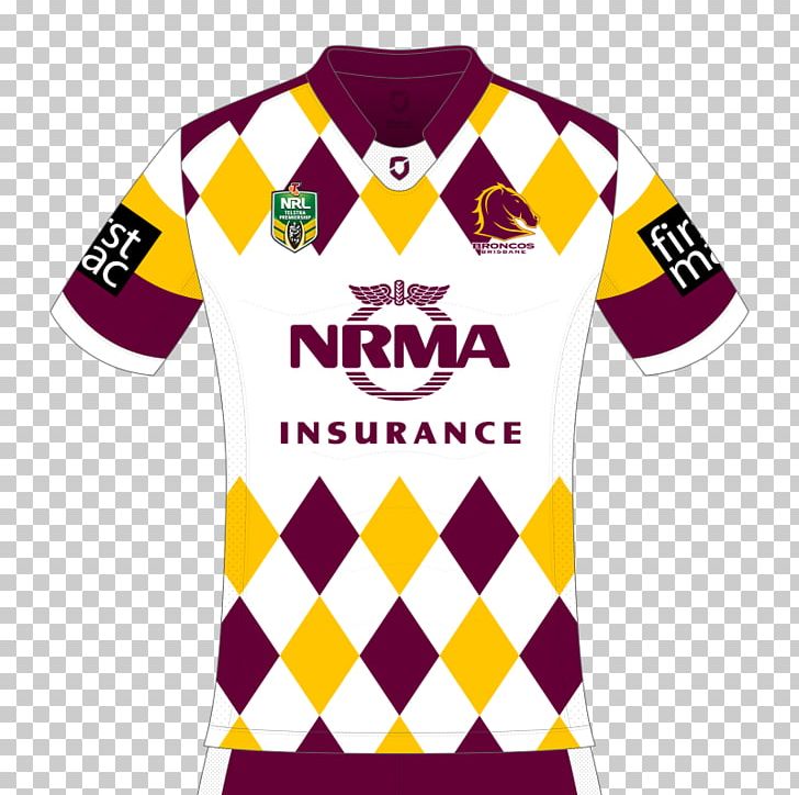 Brisbane Broncos Sports Fan Jersey Penrith Panthers T-shirt PNG, Clipart, Active Shirt, Brand, Brisbane, Brisbane Broncos, Bronco Free PNG Download