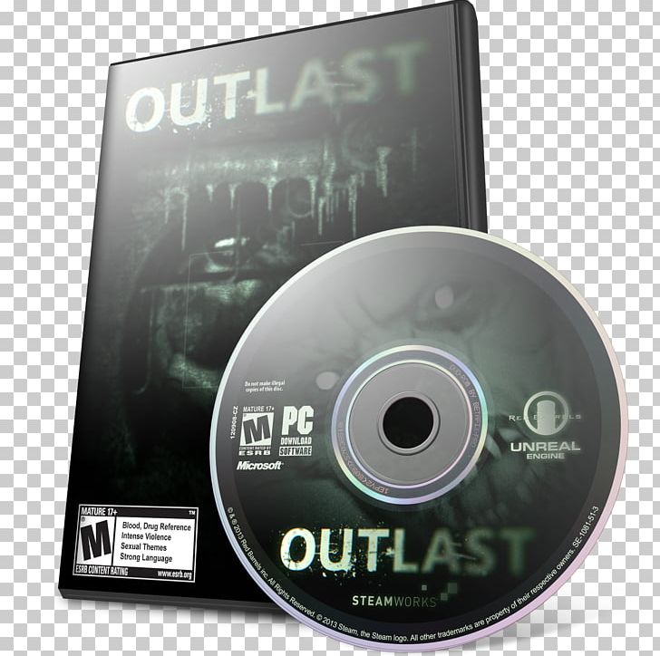 Outlast Xbox One Compact Disc PlayGround.ru DVD PNG, Clipart, 11 September, Album, Brand, Compact Disc, Data Storage Device Free PNG Download