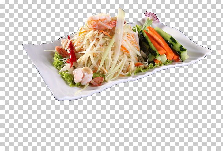 Thai Cuisine Yakisoba Thai Fried Rice Green Papaya Salad Chinese Noodles PNG, Clipart, Asian Food, Capellini, Chicken Meat, Chinese Cuisine, Chinese Food Free PNG Download