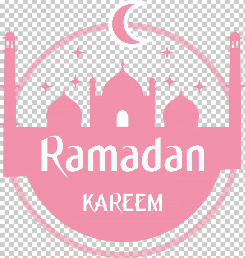 Ramadan Kareem Ramadan Mubarak PNG, Clipart, Label, Logo, Pink, Ramadan Kareem, Ramadan Mubarak Free PNG Download