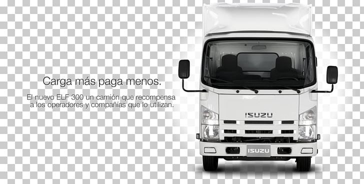 Commercial Vehicle Isuzu Motors Ltd. Car Isuzu Elf PNG, Clipart, Automotive Design, Automotive Exterior, Automotive Tire, Black And White, Brand Free PNG Download