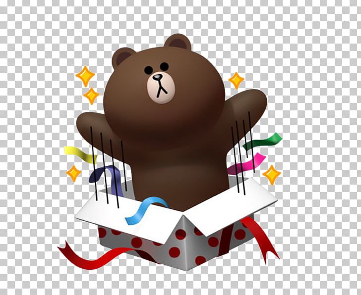 Sticker Line Friends Messaging Apps NAVERまとめ PNG, Clipart, Android, Apps, Bear, Carnivoran, Emoji Free PNG Download