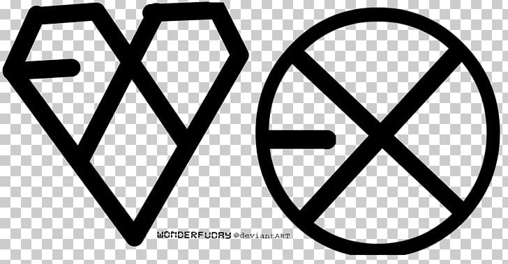 XOXO EXO K-pop Logo Miracles In December PNG, Clipart, Album, Angle, Area, Art, Black And White Free PNG Download