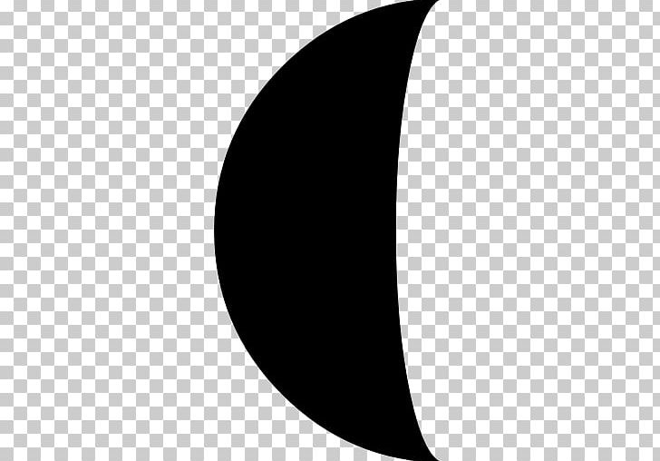 Crescent Lunar Phase Computer Icons PNG, Clipart, Black, Black And White, Circle, Computer Icons, Crescent Free PNG Download