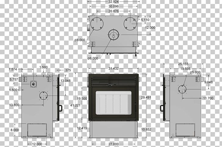 Floor Plan Fireplace Berogailu Wood PNG, Clipart, Angle, Berogailu, Central Heating, Diagram, Electronic Component Free PNG Download