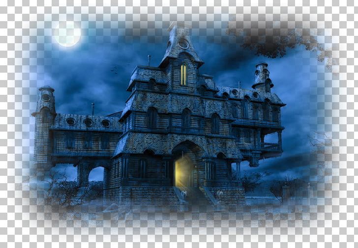 Haunted House Desktop Ghost PNG, Clipart, Animated Film, Building, Castle, Computer Wallpaper, Dark House Free PNG Download