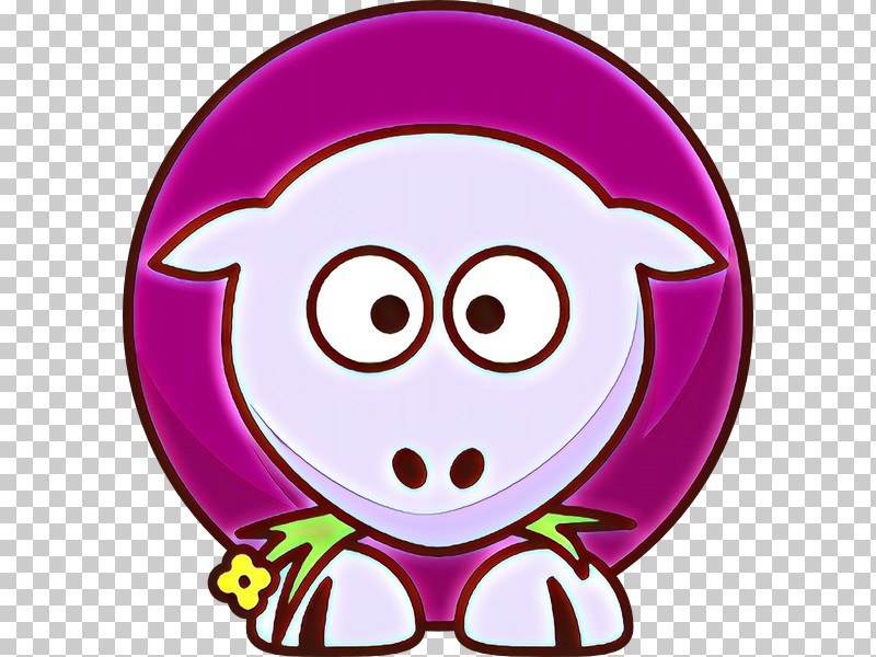 Cartoon Pink Violet Head Cheek PNG, Clipart, Cartoon, Cheek, Head, Magenta, Nose Free PNG Download