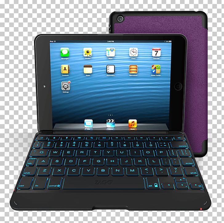 Computer Keyboard Netbook IPad Mini 2 IPad Mini 4 Zagg PNG, Clipart, Backlit, Computer, Computer Hardware, Computer Keyboard, Electronic Device Free PNG Download