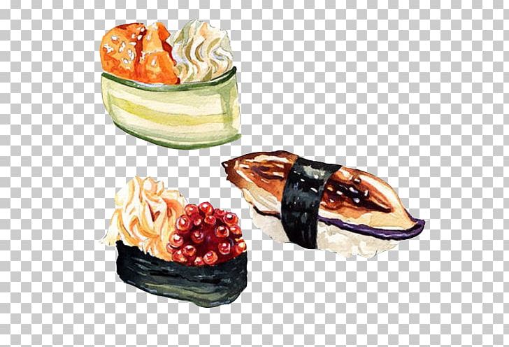 Sushi Japanese Cuisine Visual Arts Illustrator Illustration PNG, Clipart, Abalone, Asian Food, Cuisine, Dessert, Dish Free PNG Download