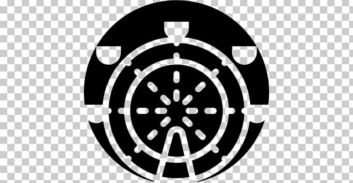 Ferris Wheel Car Computer Icons Rim PNG, Clipart, Automotive Tire, Black And White, Brand, Car, Circle Free PNG Download