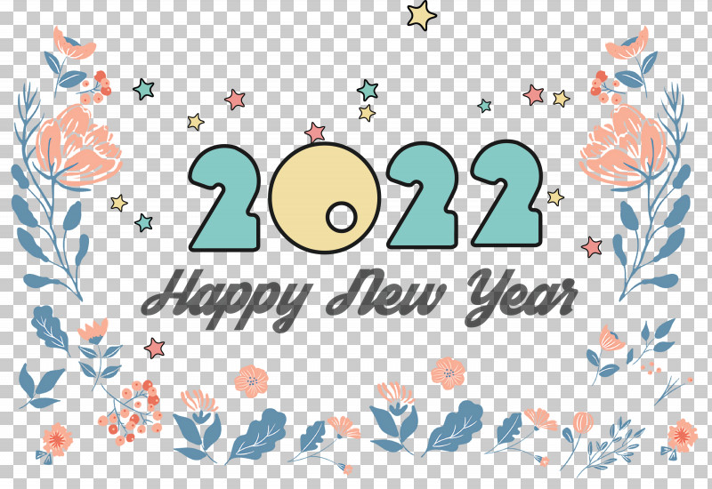 2022 Happy New Year 2022 New Year 2022 PNG, Clipart, Cdr, Floral Design, Happy New Year, Logo, Music Download Free PNG Download