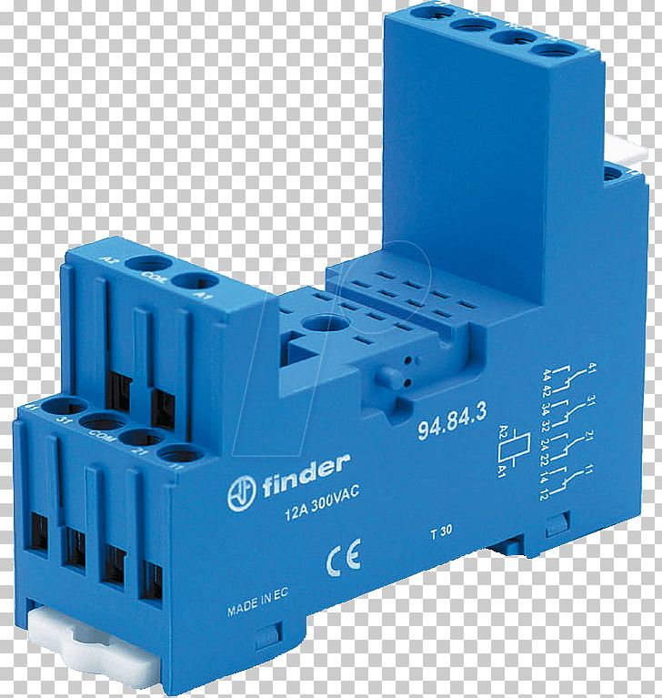 Electrical Connector Relay Finder DIN Rail Network Socket PNG, Clipart, 10 A, Ac Power Plugs And Sockets, Angle, Circuit Component, Cylinder Free PNG Download