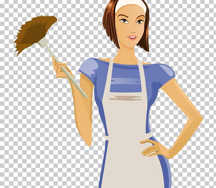 Maid Service Domestic Worker Cleaner Housekeeping PNG, Clipart, Abdomen, Apron, Arm, Cleaning, Commercial Cleaning Free PNG Download