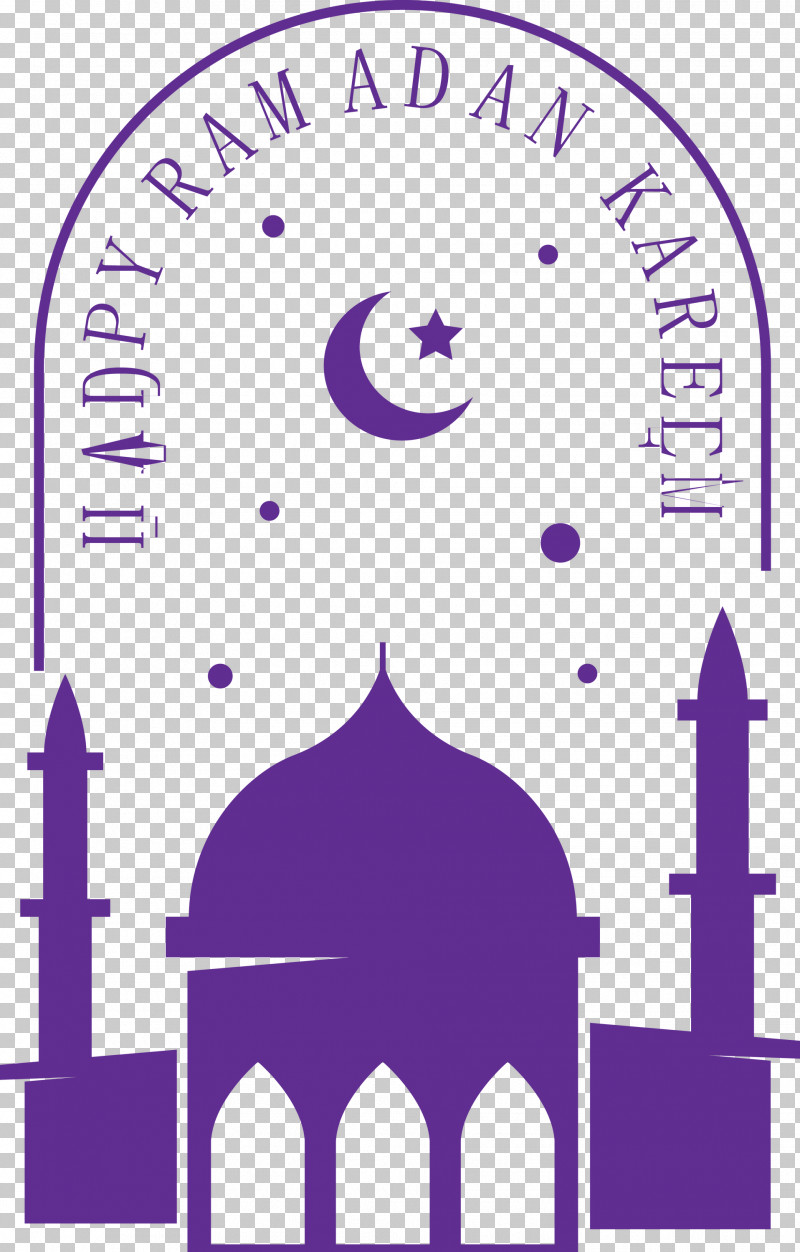 Ramadan Mubarak Ramadan Kareem PNG, Clipart, Line, Purple, Ramadan Kareem, Ramadan Mubarak, Violet Free PNG Download