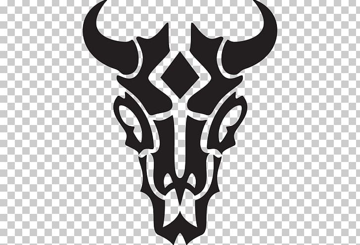 Cattle Bull Decal Paper PNG, Clipart, Animal, Black And White, Bone, Bull, Cattle Free PNG Download