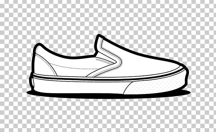 Vans Slip-on Shoe Sneakers PNG, Clipart, Angle, Area, Automotive Design, Black, Black And White Free PNG Download