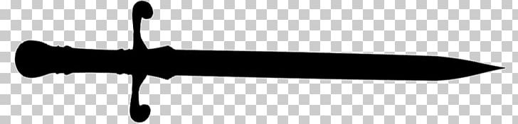 Black Ranged Weapon Line PNG, Clipart, Angle, Black, Black And White, Black M, Cold Weapon Free PNG Download