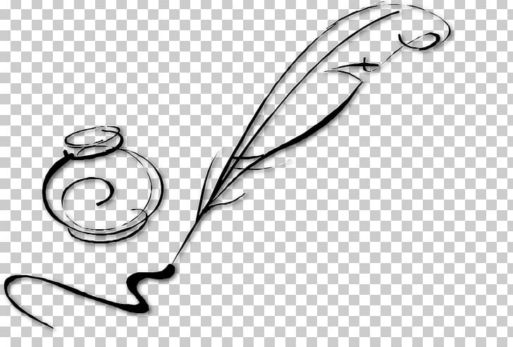 Quill Drawing Inkwell Pen PNG, Clipart, Artwork, Banquet, Black And White, Body Jewelry, Clip Art Free PNG Download
