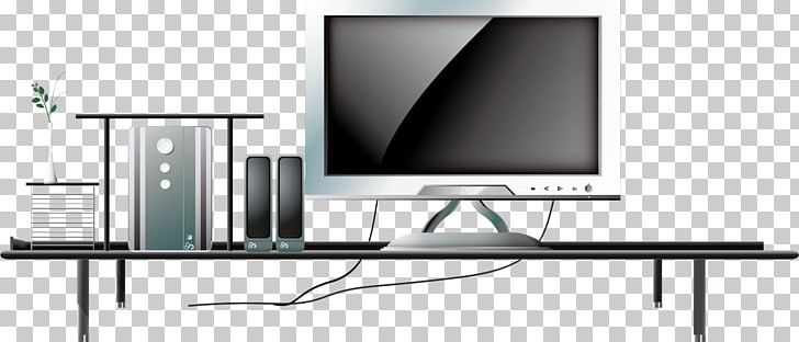 Computer Monitor Television Cartoon PNG, Clipart, Angle, Cartoon, Computer, Computer Monitor Accessory, Creative Background Free PNG Download