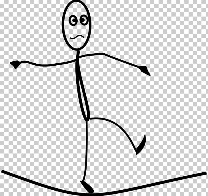 Tightrope Walking Circus PNG, Clipart, Angle, Arm, Black, Black And White, Cartoon Free PNG Download