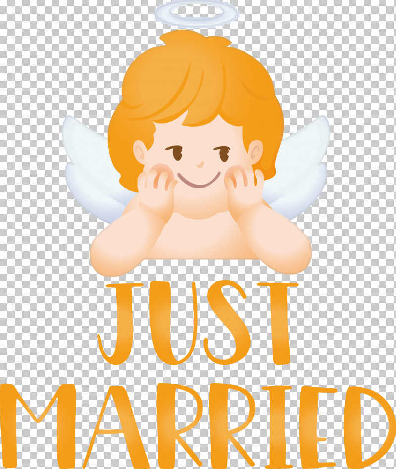 Just Married Wedding PNG, Clipart, Behavior, Cartoon, Flower, Happiness, Hm Free PNG Download
