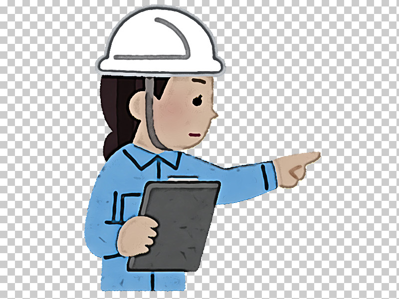 Cartoon Construction Worker Headgear Finger Package Delivery PNG, Clipart, Cartoon, Construction Worker, Finger, Gesture, Hard Hat Free PNG Download