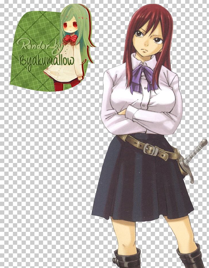 Erza Scarlet Natsu Dragneel Juvia Lockser Elfman Strauss Fairy Tail PNG, Clipart, Action Figure, Anime, Brown Hair, Cartoon, Clothing Free PNG Download