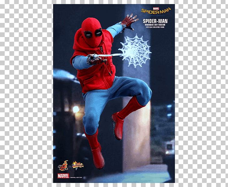 Spider-Man: Homecoming Hoodie Hot Toys Limited Marvel Universe PNG, Clipart, 16 Scale Modeling, Action, Action Toy Figures, Advertising, Bluza Free PNG Download