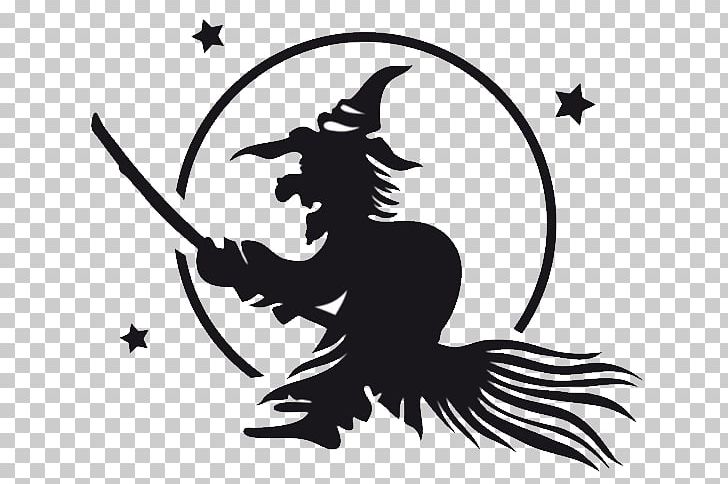 T-shirt Witch Moon PNG, Clipart, Artwork, Beak, Bird, Black, Black And White Free PNG Download
