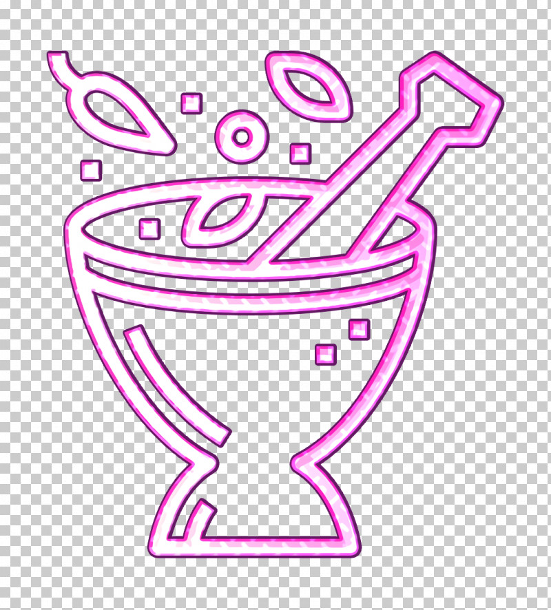 Mortar Icon Thai Food Icon Food And Restaurant Icon PNG, Clipart, Coloring Book, Drinkware, Food And Restaurant Icon, Line, Line Art Free PNG Download