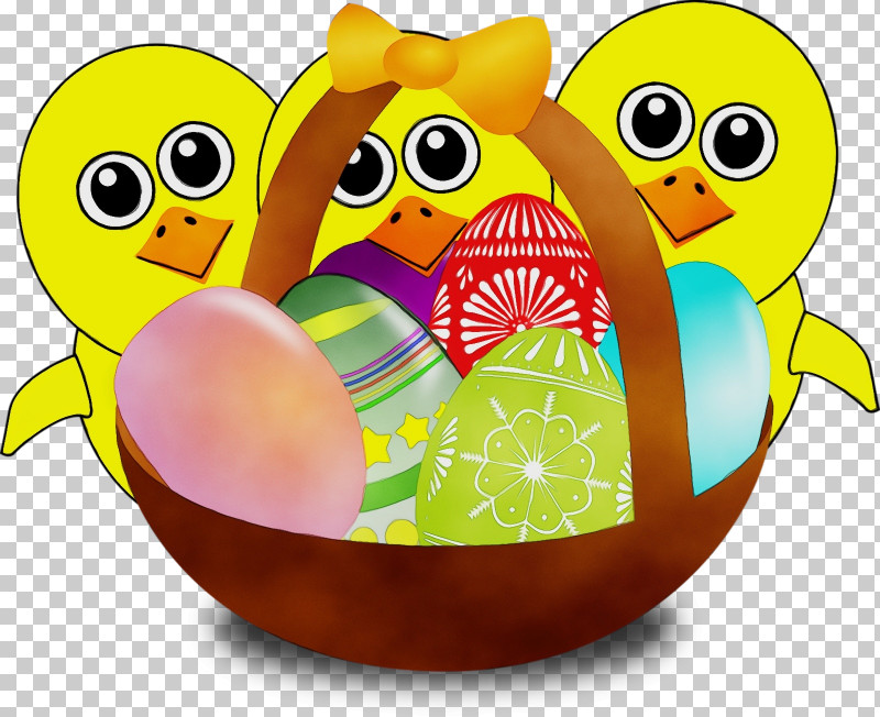 Easter Egg PNG, Clipart, Basket, Bath Toy, Bird, Cartoon, Cute Easter Basket With Eggs Free PNG Download