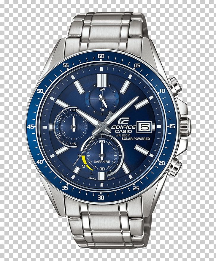 Casio EDIFICE Standard Chronograph Solar-powered Watch PNG, Clipart ...