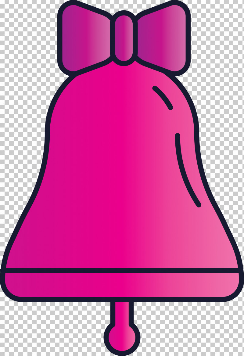 Pink Magenta Purple Line Bell PNG, Clipart, Bell, Line, Magenta, Pink, Purple Free PNG Download