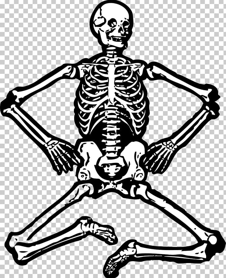 Graphics Skeleton Open PNG, Clipart, Arm, Black And White, Bone, Download, Drawing Free PNG Download