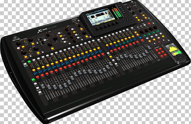 BEHRINGER X32 Audio Mixers X32 Digital Mixing Console PNG, Clipart, Audio, Audio Equipment, Electronic Musical Instrument, Electronics, Midas Consoles Free PNG Download