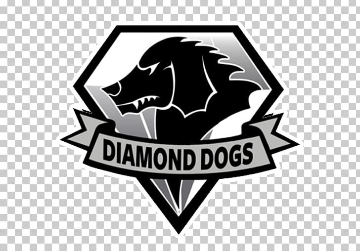Metal Gear Solid V: The Phantom Pain Diamond Dogs T-shirt Big Boss PNG, Clipart, Animals, Big Boss, Black, Black And White, Brand Free PNG Download