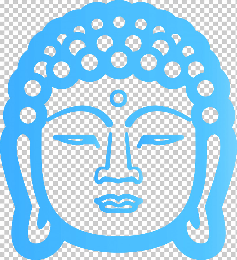 Buddha PNG, Clipart, Aqua, Blue, Buddha, Circle, Face Free PNG Download