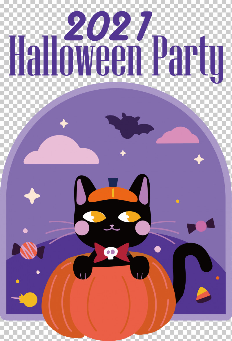 Halloween Party 2021 Halloween PNG, Clipart, Biology, Cartoon, Cat, Halloween Party, Meter Free PNG Download