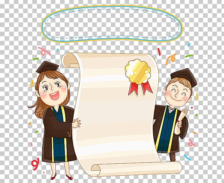 Cartoon Child PNG, Clipart, Baccalaureate Gown, Certificate, Child, Children, Designer Free PNG Download