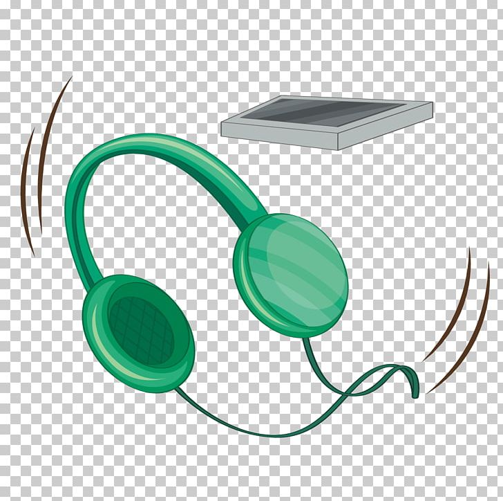Headphones Cartoon Green PNG, Clipart, Audio, Audio Equipment, Cartoon, Cell Phone, Computer Graphics Free PNG Download