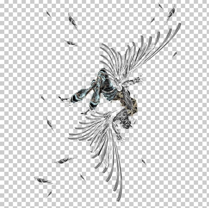 Landscape With The Fall Of Icarus Daedalus Greek Mythology Wing PNG, Clipart, Artwork, Beak, Bird, Black And White, Branch Free PNG Download