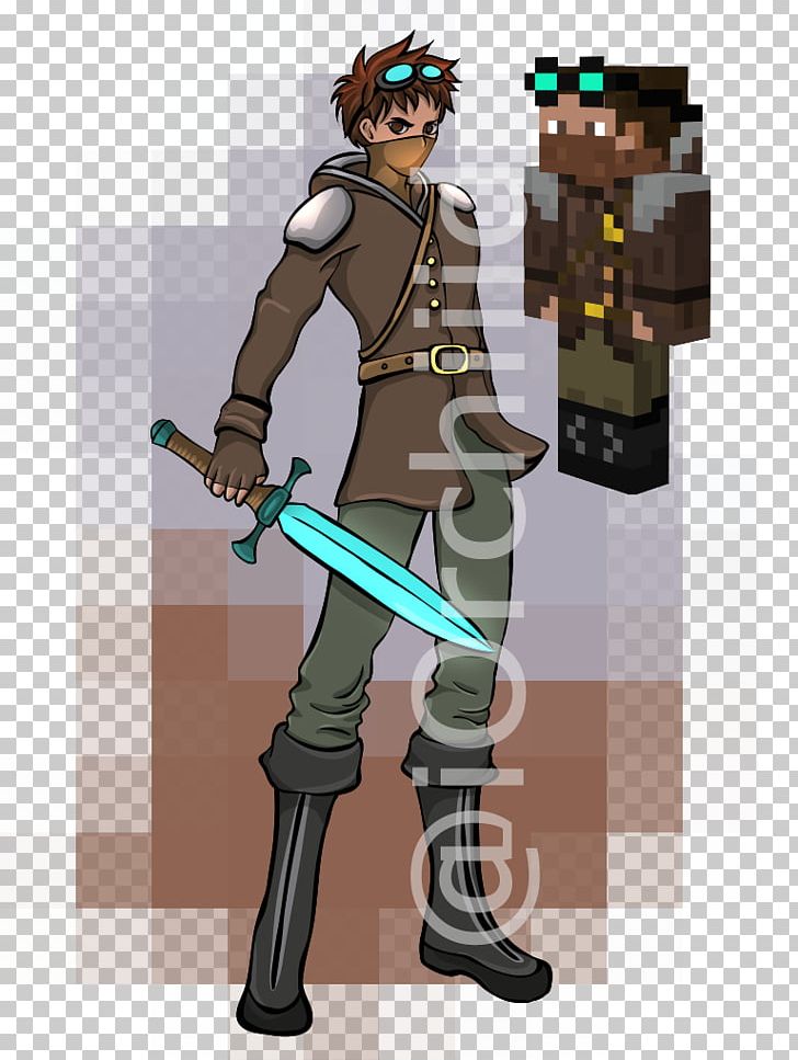 Minecraft Mods YouTube Weapon PNG, Clipart, Action Figure, Cartoon, Figurine, Java, Mercenary Free PNG Download