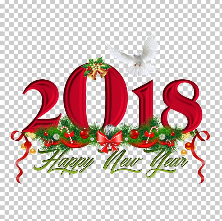 New Year's Day Greeting & Note Cards Wish Quotation PNG, Clipart, 2018, Christmas, Christmas Card, Christmas Decoration, Christmas Ornament Free PNG Download